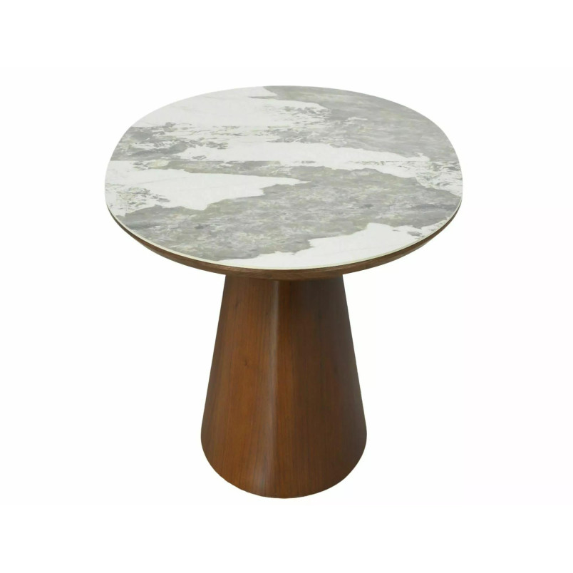 Stół rozkładany owalny Marocco Signal | 160-200x90cm | Ceramika