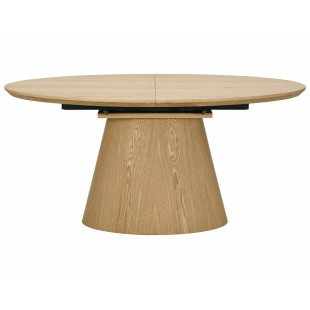 Stół rozkładany owalny Signal Marocco - dąb, 160-200x90cm
