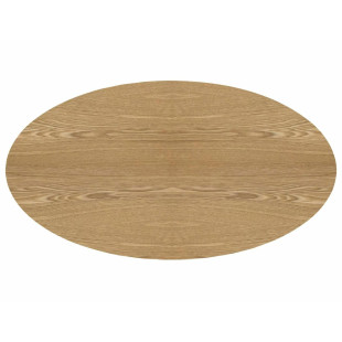 Stół rozkładany owalny Signal Marocco - dąb, 160-200x90cm