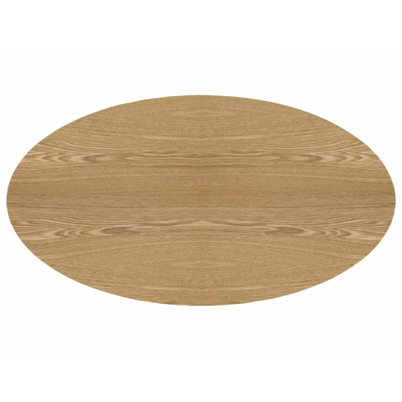 Stół rozkładany owalny Signal Marocco - dąb, 160-200x90cm