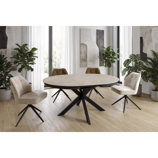 Stół Porto Ceramic 120cm - Rozkładany, Blat Ceramiczny | Signal