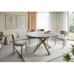 Stół rozkładany Porto Ceramic 120cm Signal - Elegancki design!