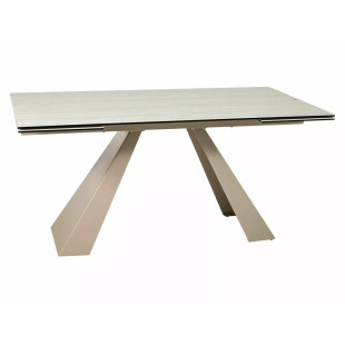 Stół rozkładany Salvadore Ceramic 160-240x90 Signal | Elegancki design