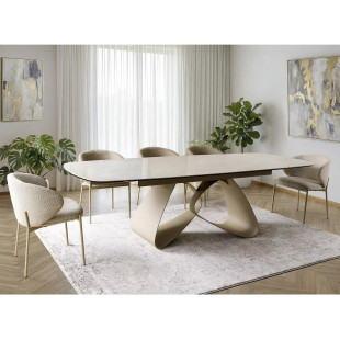 Stół rozkładany Valentino Ceramic 180-260 Signal - Luksus i funkcjonalność