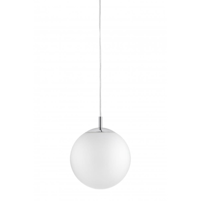 Lampa wisząca 3 kule białe Kaspa Alur III - Nowoczesny design