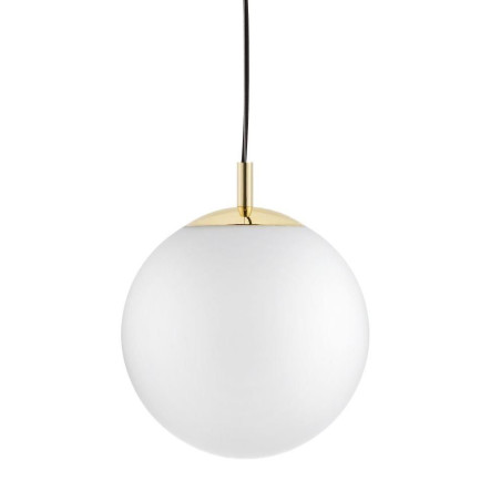 Lampa wisząca 3 kule biało-złota Kaspa Alur III | Sklep Lamp