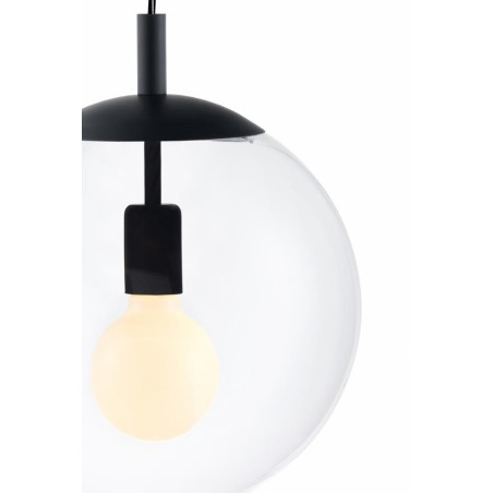Lampa wisząca Kaspa Alur III - 3 kule szklane, nowoczesny design