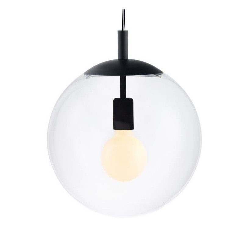 Lampa wisząca kula szklana Alur 40cm | Kaspa - Nowoczesny design