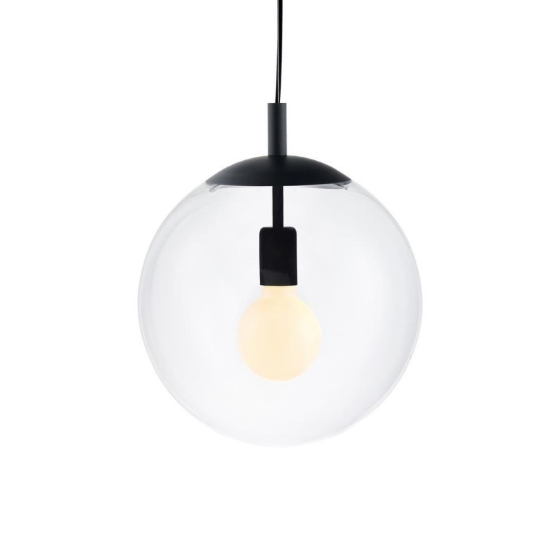 Lampa wisząca kula szklana Alur 40cm | Kaspa - Nowoczesny design