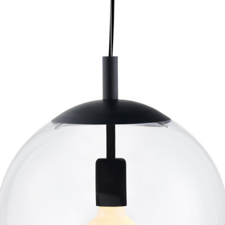 Lampa wisząca kula szklana Alur 40cm | Kaspa - Nowoczesny design