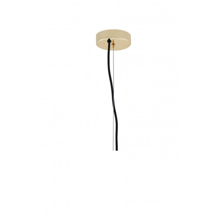 Lampa wisząca kula biało-złota Kaspa | Alur 30cm - Stylowe oświetlenie