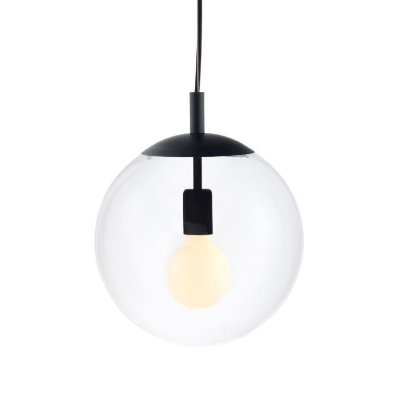 Lampa wisząca kula Kaspa Alur 30cm - Nowoczesny design