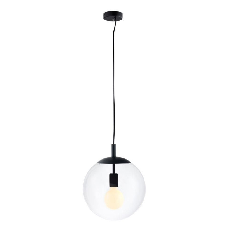 Lampa wisząca kula Kaspa Alur 30cm - Nowoczesny design