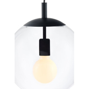 Lampa wisząca kula Kaspa Alur 30cm - Nowoczesny design
