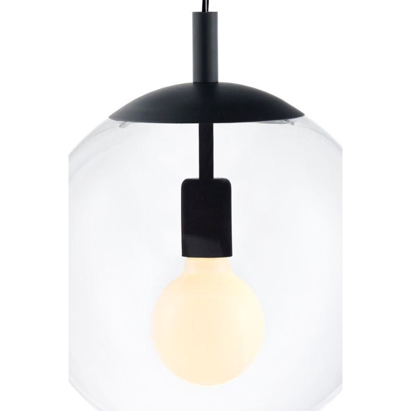 Lampa wisząca kula Kaspa Alur 30cm - Nowoczesny design