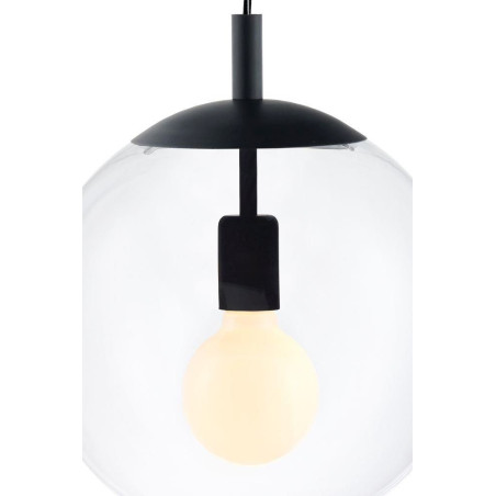 Lampa wisząca kula Kaspa Alur 30cm - Nowoczesny design
