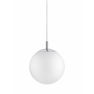 Lampa wisząca kula biała Kaspa Alur | Nowoczesny design