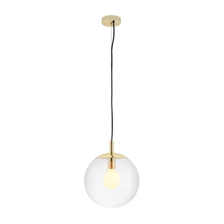Lampa wisząca kula szklana Kaspa Alur 25cm - Elegancja i styl