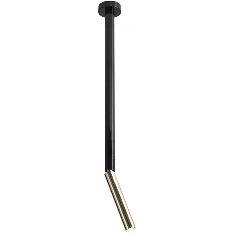 Lampa sufitowa glamour Aldex Stick | Złoto i czerń
