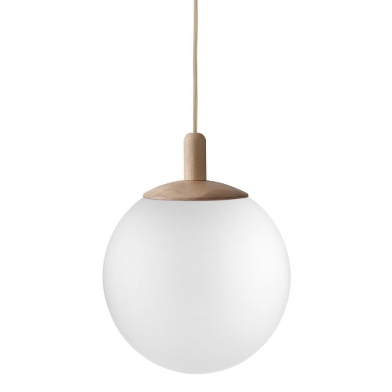 Lampa wisząca kula Alur Wood - Kaspa | Sklep z lampami
