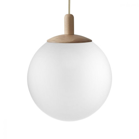 Lampa wisząca kula Alur Wood - Kaspa | Sklep z lampami
