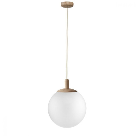 Lampa wisząca kula Alur Wood - Kaspa | Sklep z lampami