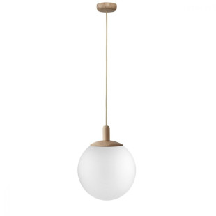 Lampa wisząca kula Alur Wood - Kaspa | Elegancki design