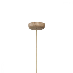 Lampa wisząca kula Alur Wood - Kaspa | Elegancki design
