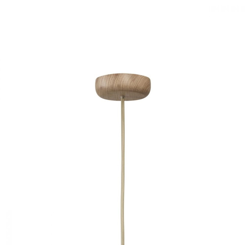 Lampa wisząca kula Alur Wood - Kaspa | Elegancki design