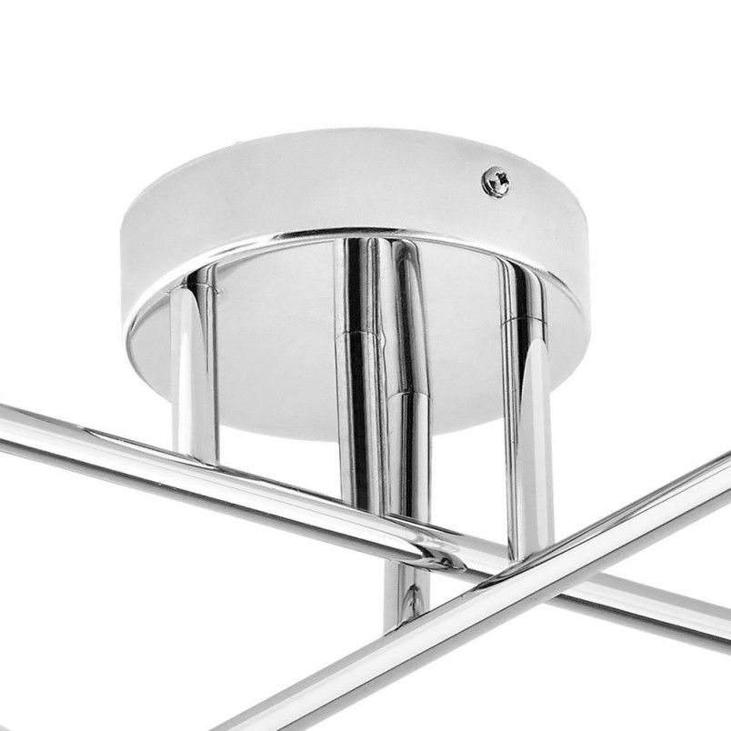 Lampa Astra Kaspa - Glamour, 4 szkła, Biały/Chrom | Kup online