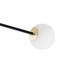 Lampa Astra Kaspa: Eleganckie 4 kule | Biały, Czarny, Złoty