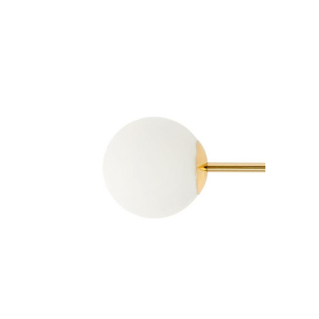 Lampa Astra Kaspa | 6 szklanych kul, biało-złota | Sklep z lampami