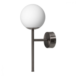 Kinkiet Astra Deco Kaspa: Szklana kula, nowoczesny design | Sklep z lampami