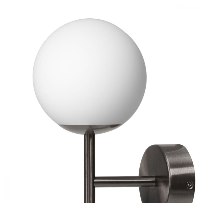 Kinkiet Astra Deco Kaspa: Szklana kula, nowoczesny design | Sklep z lampami