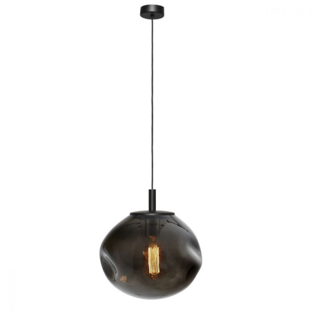 Lampa wisząca Avia Black Kaspa | Szkło, Design | Kup online
