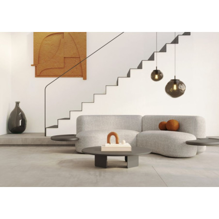 Lampa wisząca Avia Black Kaspa | Szkło, Design | Kup online