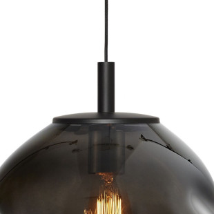 Lampa wisząca Avia Black Kaspa | Szkło, Design | Kup online