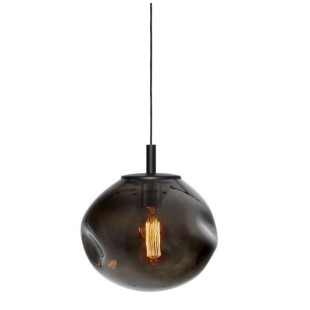 Lampa wisząca Avia Black Kaspa | Design, Szkło, 25cm