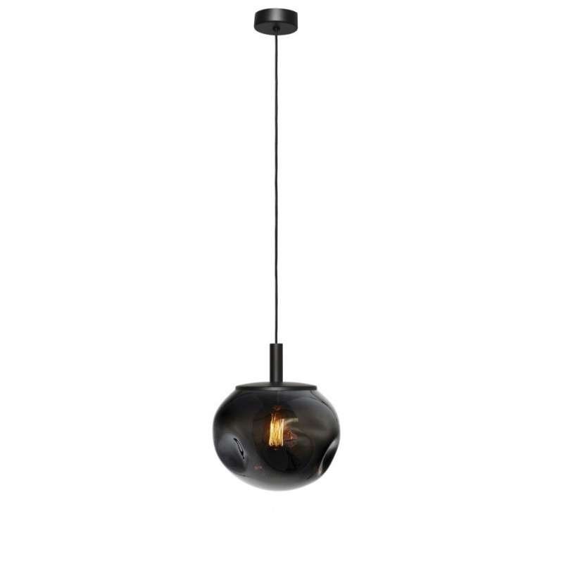 Lampa wisząca Avia Black Kaspa | Design, Szkło, 25cm