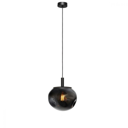 Lampa wisząca Avia Black Kaspa | Design, Szkło, 25cm