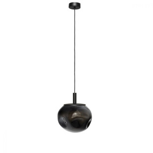Lampa wisząca Avia Black Kaspa | Design, Szkło, 25cm