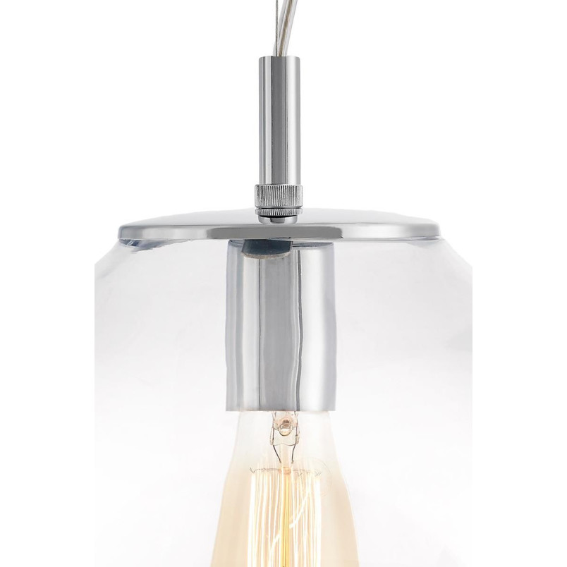 Lampa wisząca szklana Avia Kaspa | Designerski styl Art Deco