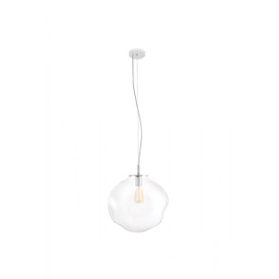 Lampa wisząca szklana Avia Kaspa | Designerski styl Art Deco