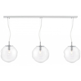 Lampa wisząca szklana Avia Kaspa | 3 punkty, 110cm | Nowoczesny design