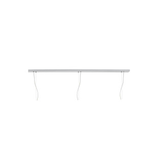 Lampa wisząca szklana Avia Kaspa | 3 punkty, 110cm | Nowoczesny design