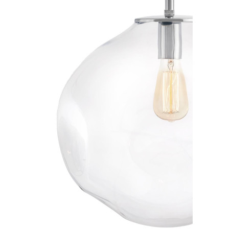 Lampa wisząca Avia Kaspa | Szkło, 3 punkty, 45cm