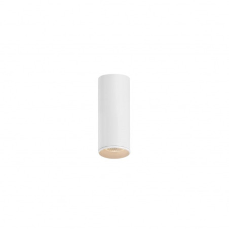 Lampa spot tuba Kaspa biała IP44 - Downlight do łazienki