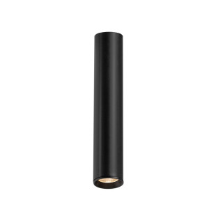 Lampa spot tuba Barlo Kaspa | Downlight czarny 6cm - Kup teraz!