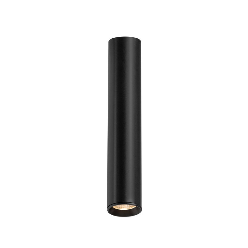 Lampa spot tuba Barlo Kaspa | Downlight czarny 6cm - Kup teraz!