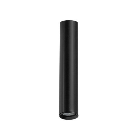 Lampa spot tuba Barlo Kaspa | Downlight czarny 6cm - Kup teraz!